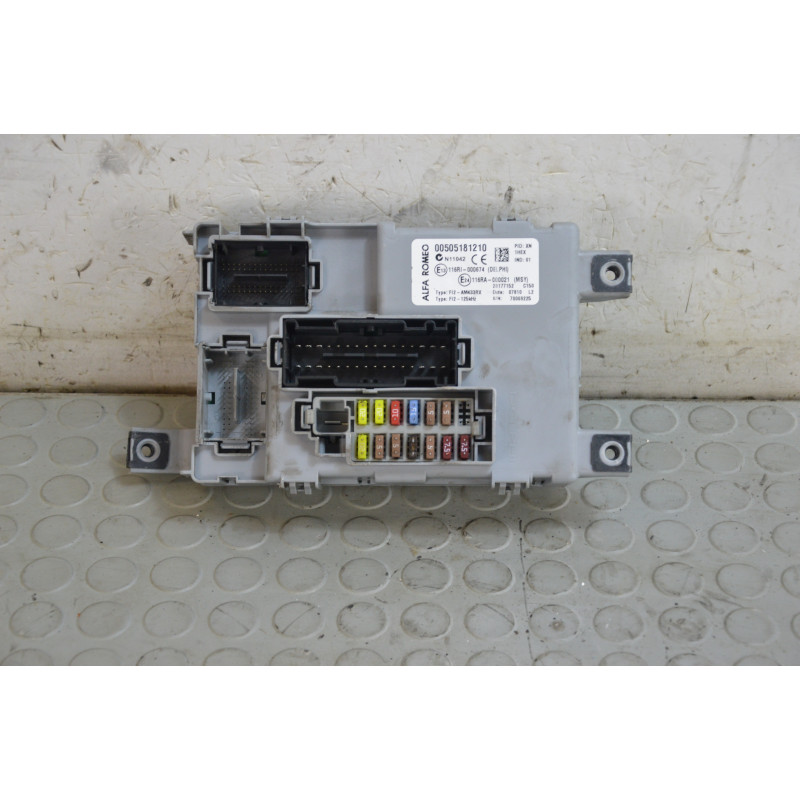 Centralina body computer Alfa Romeo Mito dal 2008 al 2015 cod 00505181210  1741788267290