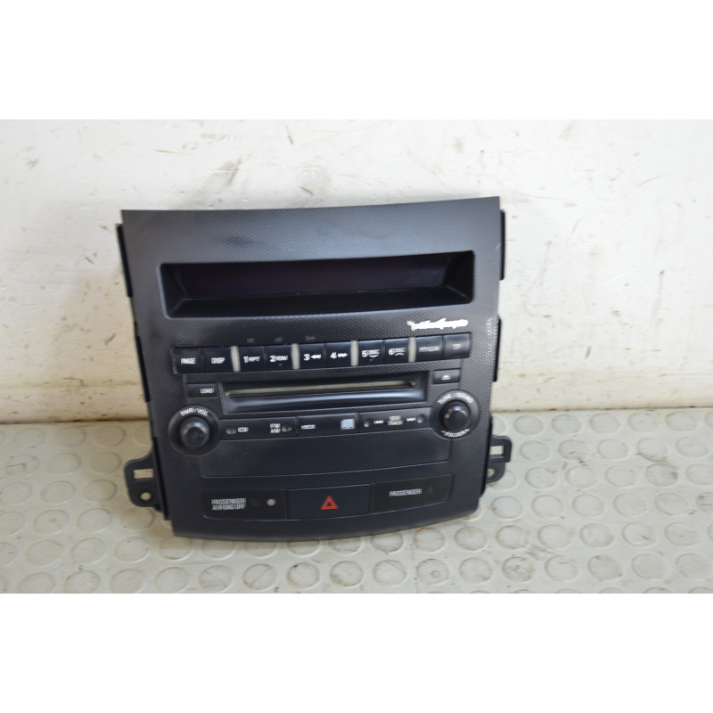 Stereo autoradio lettore CD Mitsubishi Outlander II serie dal 2007 al 2010 cod 8002a067xa  1741963436619