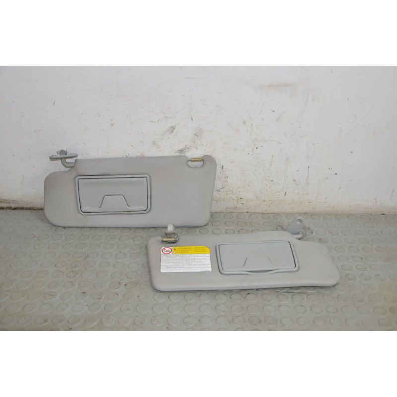 Coppia alette parasole dx sx Mitsubishi Outlander II serie dal 2007 al 2010 cod 7620A067HA  1741966136363