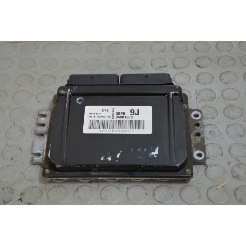 Centralina motore Chevrolet Matiz 1.0 b dal 2005 al 2010 cod 96801808  1742225651641