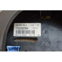Contachilometri quadro strumenti Fiat Seicento 1.1 B dal 1998 al 2005 cod 735382384  1742290501827