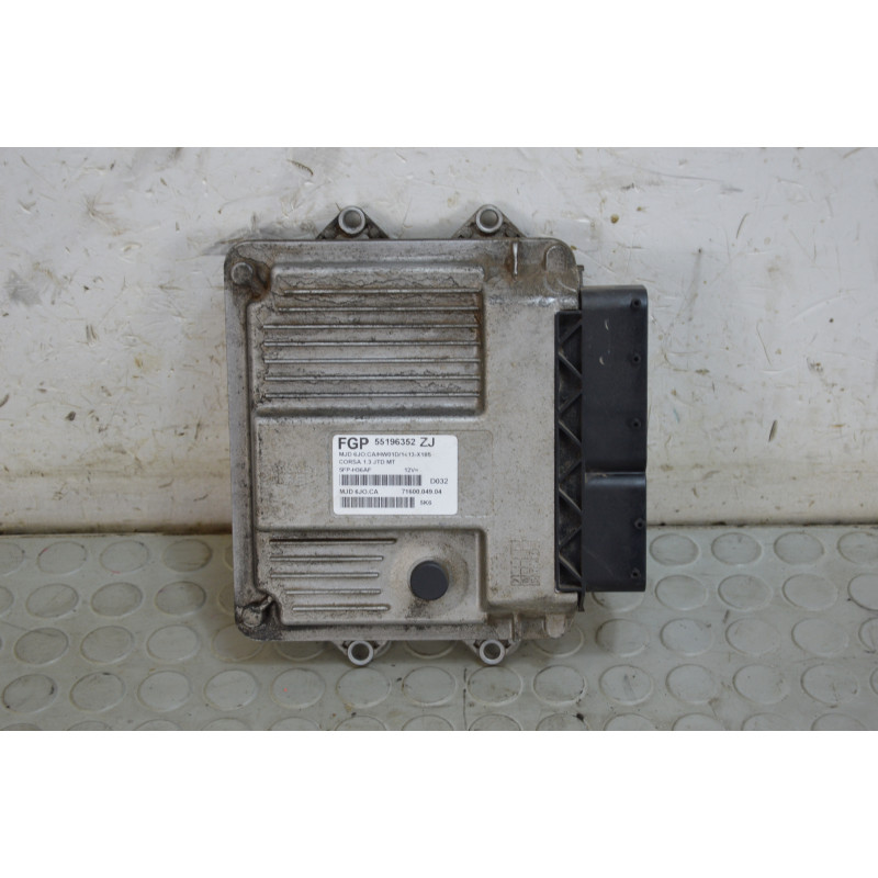 Centralina motore Opel Corsa C 1.3 CDTI dal 2000 al 2006 cod 55196352  1742296228551