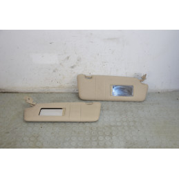 Coppia alette parasole dx sx Audi A4 8E B6 dal 2000 al 2006 cod 8E08575511X5  1742371427961