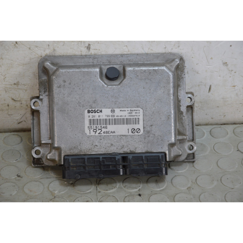 Centralina motore Fiat Stilo 1.9 Jtd dal 2001 al 2010 cod 55191546  1742379246366