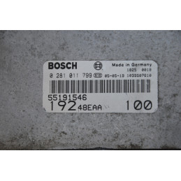 Centralina motore Fiat Stilo 1.9 Jtd dal 2001 al 2010 cod 55191546  1742379246366