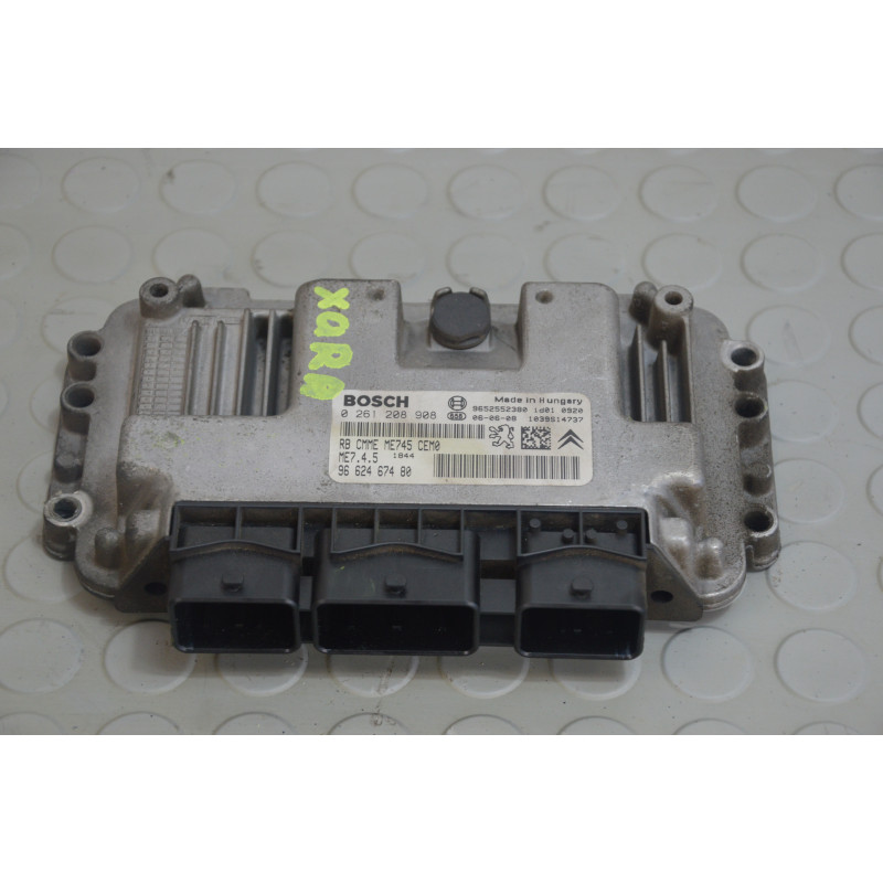 Centralina motore Citroen Xsara Picasso 1.6 b dal 1999 al 2010 cod 9662467480 0261208908  1742399932225