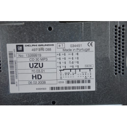 Stereo autoradio lettore CD Opel Corsa D dal 2006 al 2011 cod 13289919  1742482221410