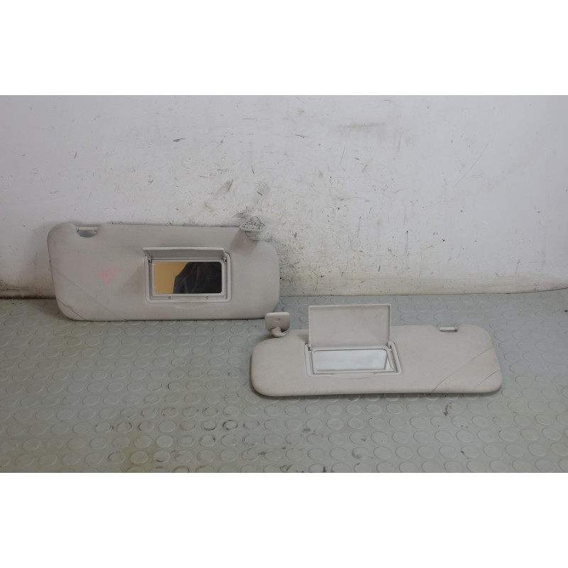 Coppia alette parasole dx sx Peugeot 207 dal 2006 al 2010 cod 16064159BJ  1742807845406