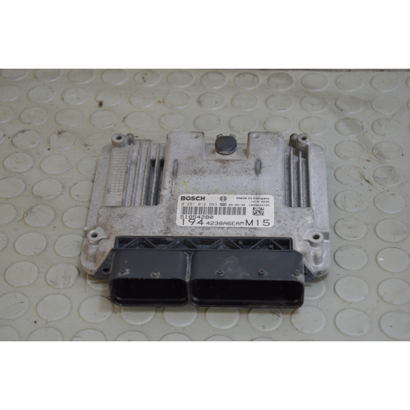 Centralina motore Fiat Croma 1.9 Mjt dal 2005 al 2010 cod 51854280 0281012963  1743067689038