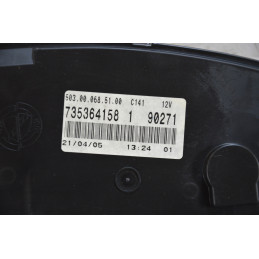 Contachilometri quadro strumenti Fiat Idea 1.3 Mjt dal 2005 al 2016 cod 735364158  1743178892099