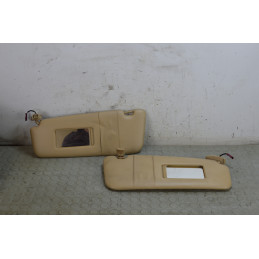 Coppia alette parasole dx sx BMW serie 5 E60 dal 2003 al 2007 cod 51167069753  1743489975481