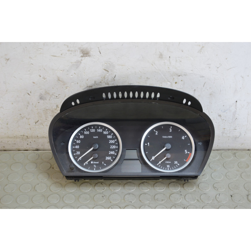 Contachilometri quadro strumenti BMW serie 5 E60 3.0 D dal 2003 al 2007 cod 62.11-6944126  1743499925780