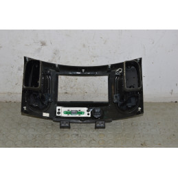 Mascherina rivestimento autoradio con bocchette area Nissan Cube Z12 dal 2008 al 2014 cod 00216  1743689042815