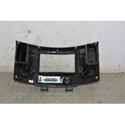 Mascherina rivestimento autoradio con bocchette area Nissan Cube Z12 dal 2008 al 2014 cod 00216  1743689042815