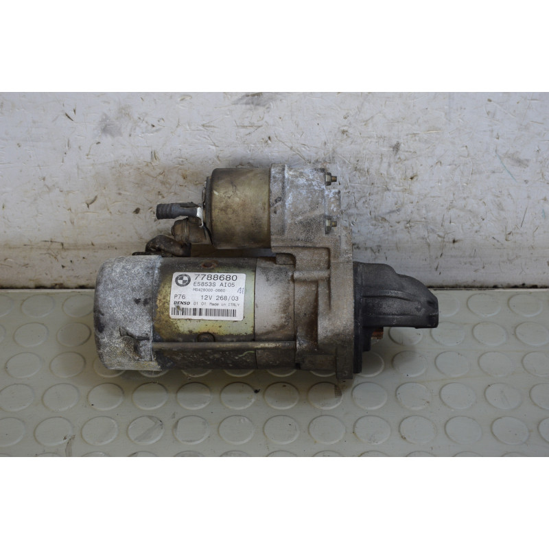 Motorino avviamento Bmw Serie 5 E60 3.0 d dal 2003 al 2007 cod 7788680 ms428000-0660  1743756032107
