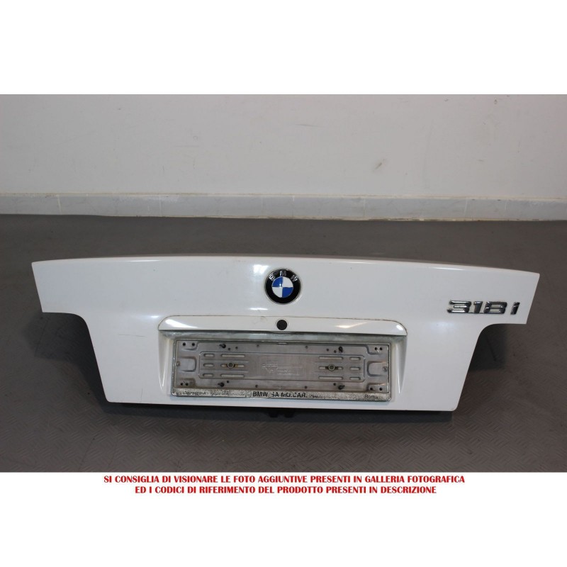 Portellone posteriore Bianco BMW 318i serie 3 E36 del 1998  2400000006756