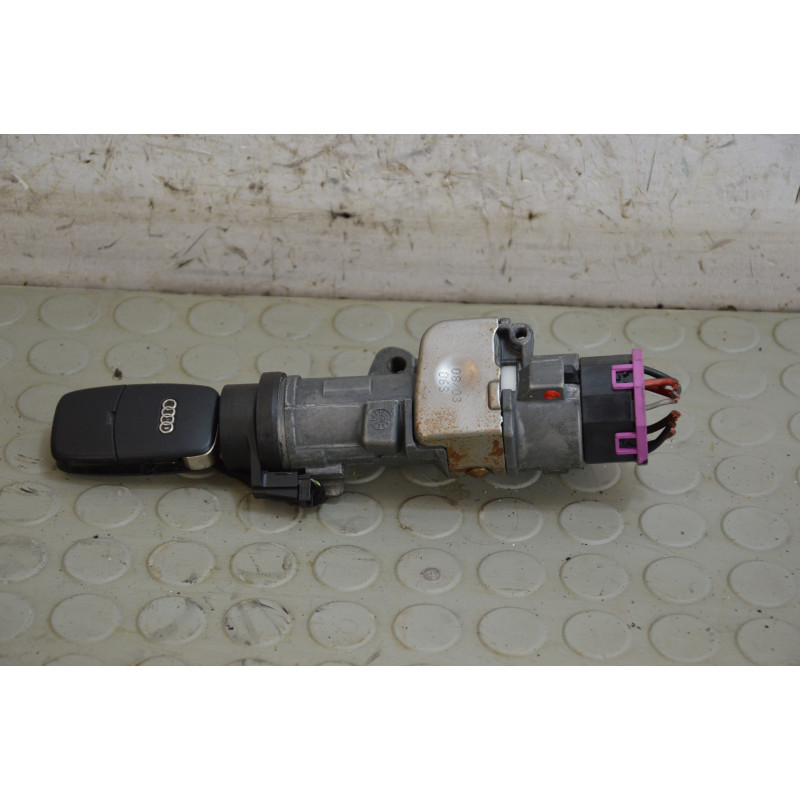 Blocchetto accensione con chiave Audi A4 8E B6 dal 2000 al 2004 cod 4b0905851g  1743772399369