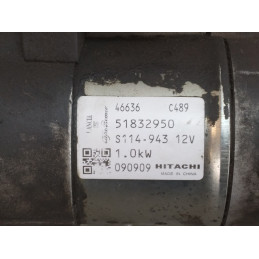 Motorino di avviamento Fiat Panda 169 1.2 B dal 2003 al 2011 cod 51832950  1744019628884