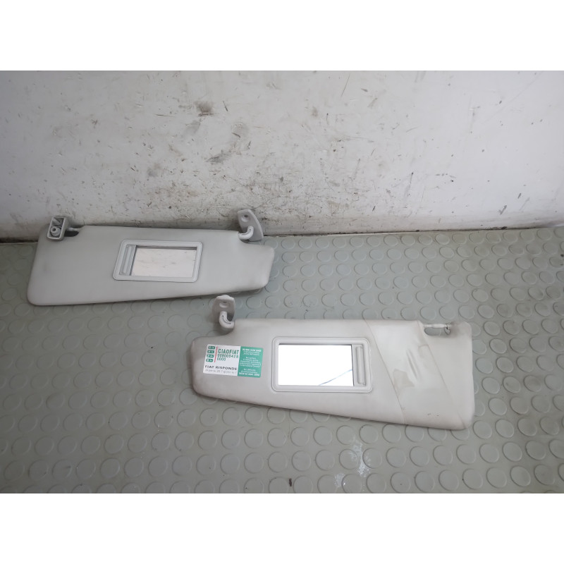 Coppia alette parasole dx sx Fiat Idea dal 2005 al 2012 cod 735361679  1744184584626