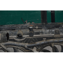 Pacco kit radiatori con ventola e calandra Nissan X-Trail 2.0 dCi dal 2007 al 2014 cod 21400JG85A  1744189083346