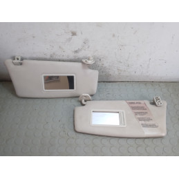 Coppia alette parasole sx dx Lancia Ypsilon II serie dal 2003 al 2011  1744203105139