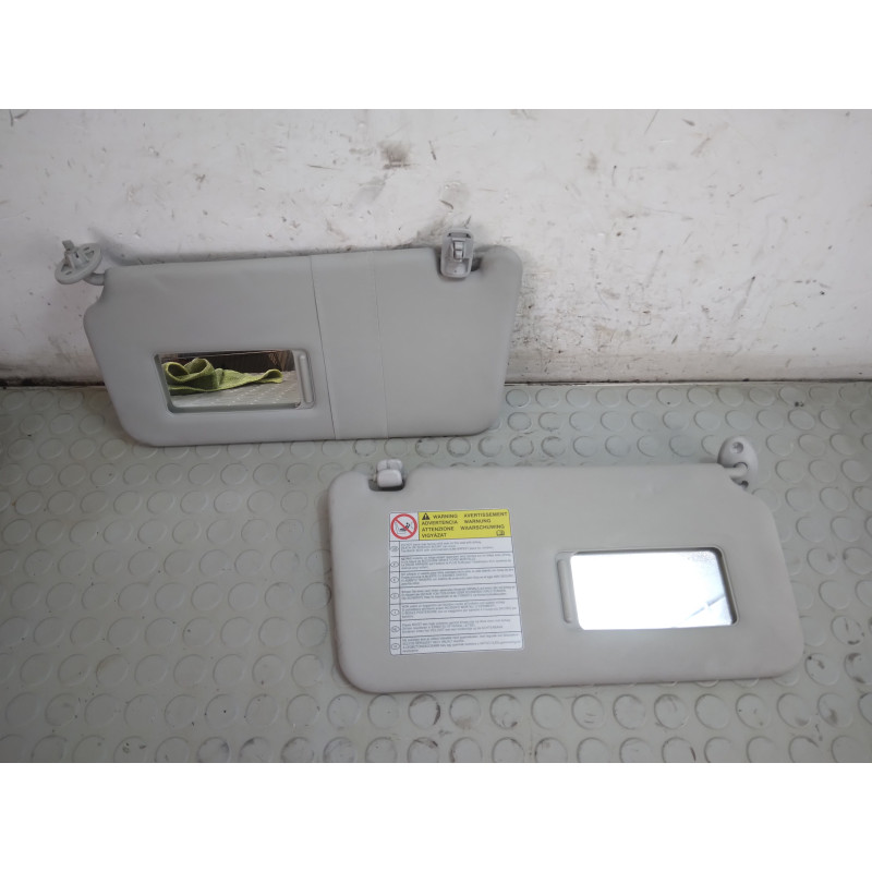 Coppia alette parasole dx sx Suzuki Sx4 dal 2005 al 2010 cod 8480279J026GS  1744292418868