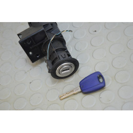 Blocchetto accensione con chiave Fiat Panda 169 dal 2003 al 2011 cod 61027500  1744359799602
