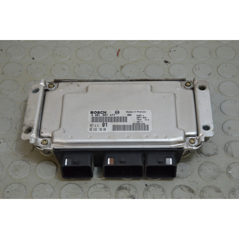 Centralina motore Peugeot 206 dal 1998 al 2009 cod 9643218980 0261207477  1744813860565