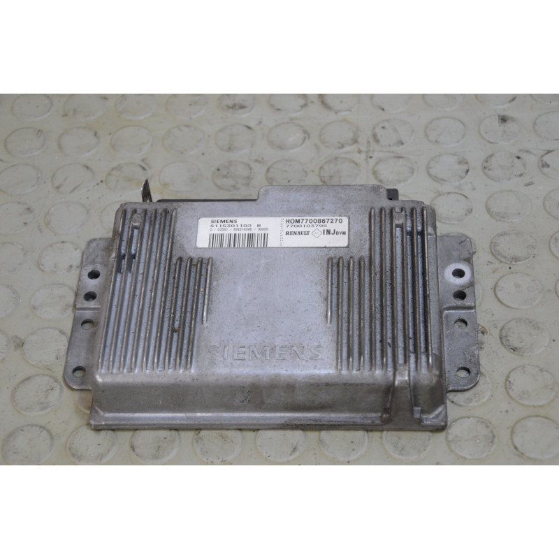 Centralina motore Renault Clio 1.6 b dal 1998 al 2001 cod 7700867270 7700103798  1744981405186