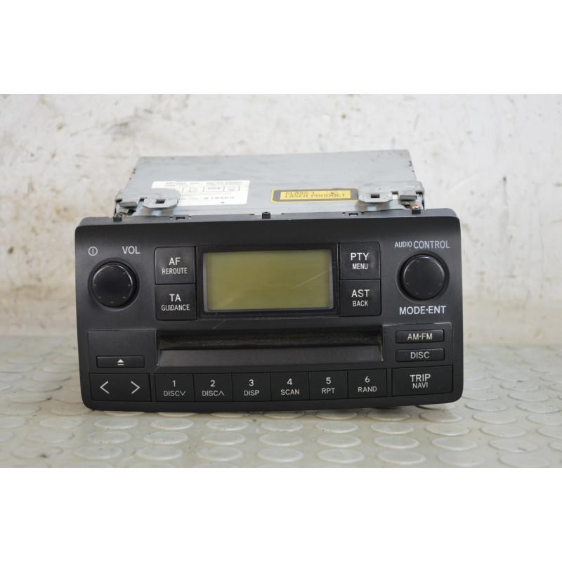 Stereo autoradio lettore cd Toyota Corolla E120 dal 2000 al 2007 cod 86120-02260  1745398052833