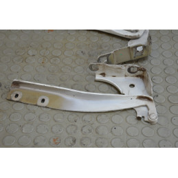 Coppia cerniere cofano ant dx sx Fiat Punto Evo dal 2009 al 2012 cod A134  1745830359230