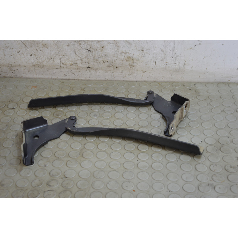Coppia cerniere cofano ant dx sx Fiat Punto Evo dal 2009 al 2012 cod A134  1745830641205