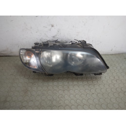 Faro fanale proiettore ant dx Bmw Serie 3 E46 Touring dal 2001 al 2005 cod 63.12-6910956  1745847426864
