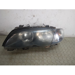 Faro Fanale proiettore ant sx Bmw Serie 3 E46 Touring dal 2001 al 2005 cod 63.12-6 910 955  1745849947473