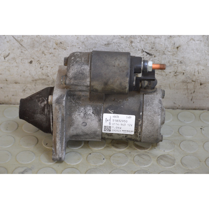 Motorino avviamento Fiat Grande Punto 1.4 b dal 2005 al 2018 cod 51832950  1746198094030