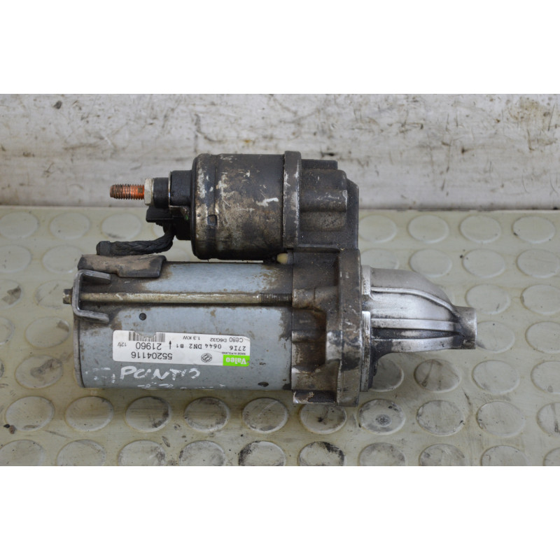 Motorino avviamento Fiat Grande Punto 1.3 Mjt dal 2005 al 2008 cod 55204116  1746455816504
