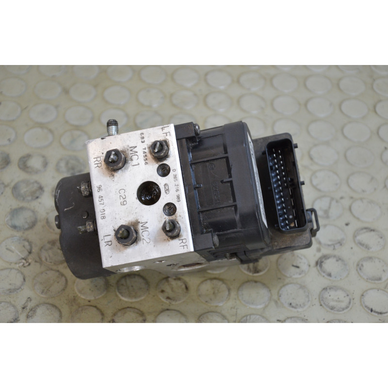 Centralina pompa abs Chevrolet Matiz dal 2005 al 2010 cod 96457018 0265216989  1746521562205