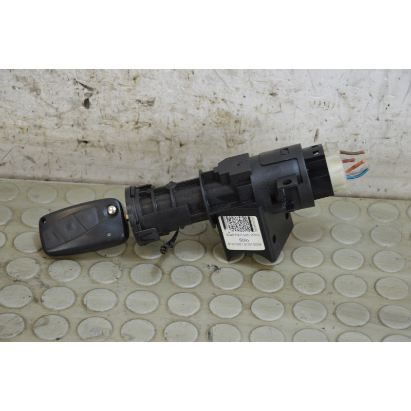 Blocchetto accensione con chiave Fiat Idea dal 2005 al 2012 cod 61001501  1746625981377