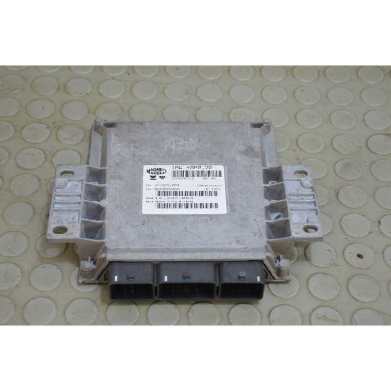 Centralina motore Citroen C3 1.1 b dal 2002 al 2005 cod 9645989480 iaw48p2.72  1746717938593