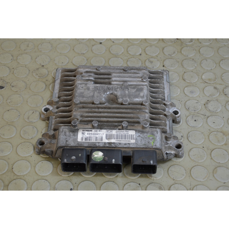 Centralina motore Citroen C3 1.4 Hdi dal 2002 al 2005 cod 9647202380 9643455080  1747227042794