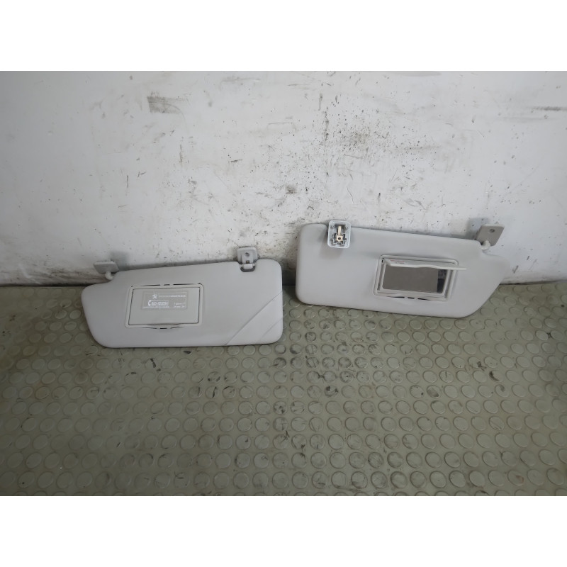 Coppia alette parasole Peugeot 308 dal 2007 al 2014 cod 8143YP  1747380814795