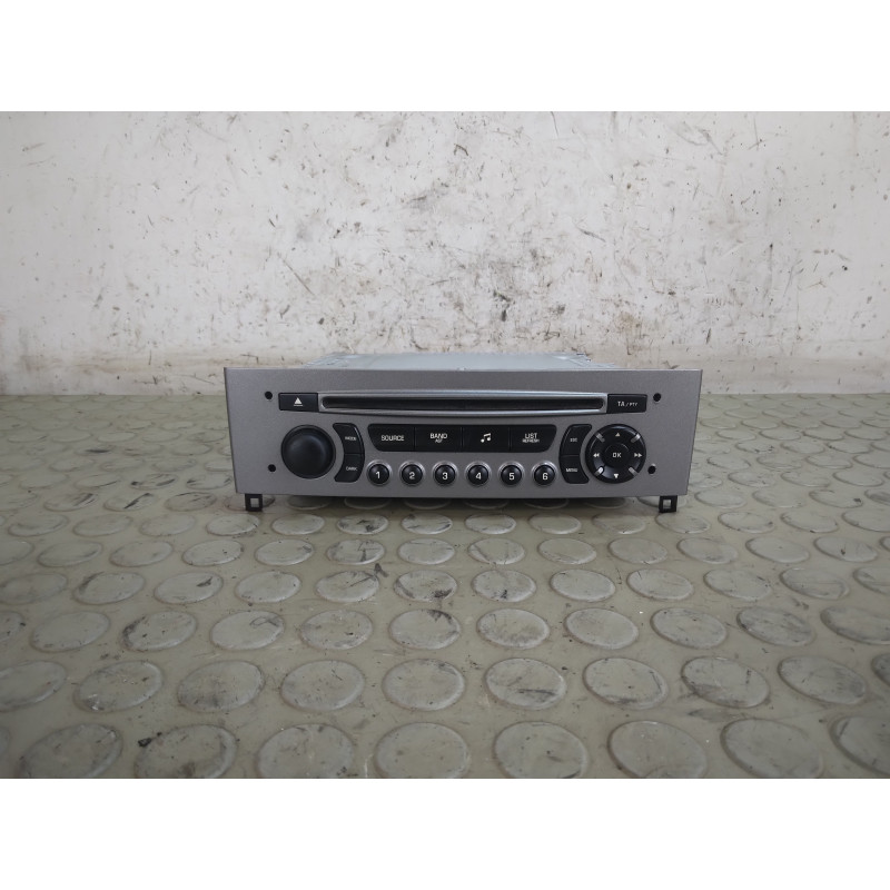 Stereo autoradio lettore CD Peugeot 308 dal 2007 al 2014 cod 96750243  1747389571057