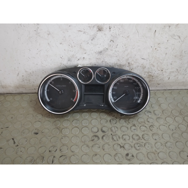 Contachilometri quadro strumenti Peugeot 308 1.6 HDi dal 2007 al 2014 cod 9674936280  1747391057891