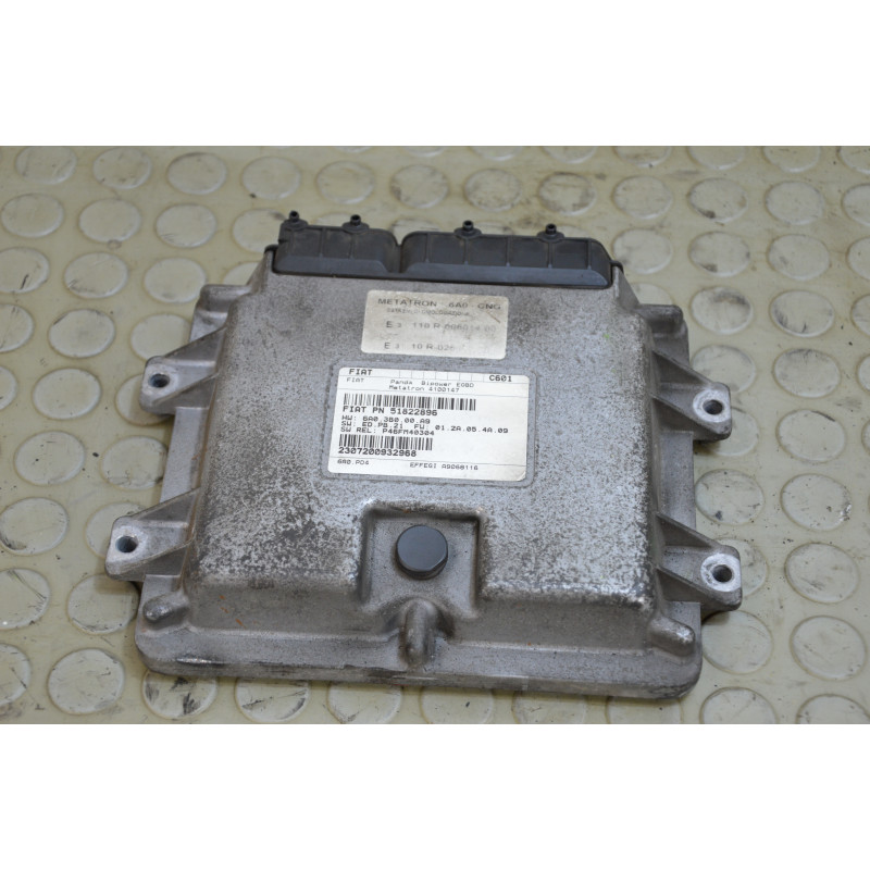 Centralina motore Fiat Panda 1.2 b / met dal 2009 al 2011 cod 51822896  1747402777374