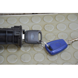 Blocchetto accensione con chiave Fiat Punto 188 dal 1999 al 2005 cod 46753084  1747645801775