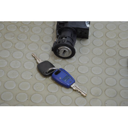 Blocchetto accensione con chiave Fiat Punto 188 dal 1999 al 2005 cod 46753084  1747645801775
