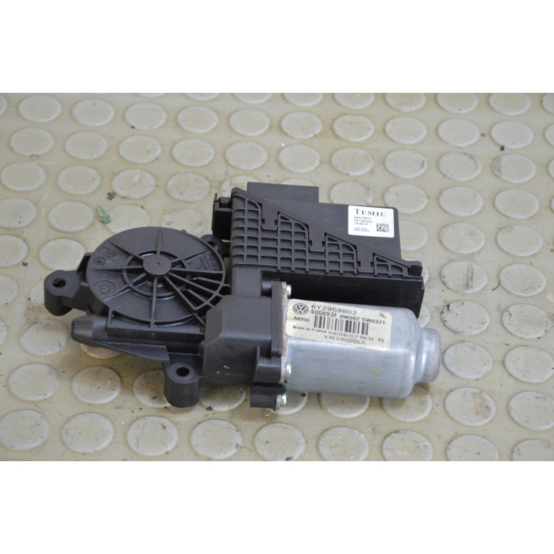 Motorino alzavetro ant sx Vw Polo 9N3 dal 2005 al 2009 cod 6y2959802 400893f  1747665303907