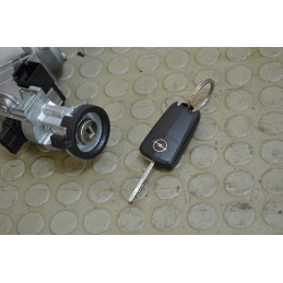 Blocchetto accensione con chiave Opel Corsa D dal 2011 al 2015 cod 55703083  1747747688861