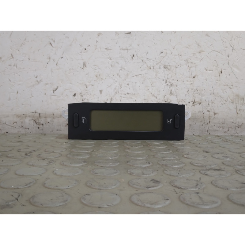 Display orologio digitale Citroen C2 dal 2003 al 2010 cod 21654301-1  1747830072287