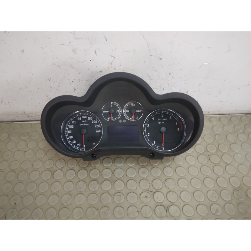 Contachilometri quadro strumenti Alfa Romeo 147 1.6 B dal 2004 al 2011 cod 156071215  1748429384767
